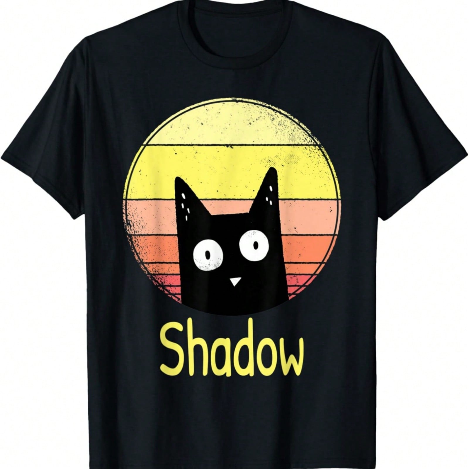 Shadow The Cat For Kitten Owner With The Name Shadow T-Shirt S разноцветный
