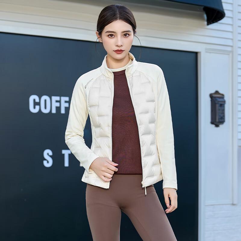 Fengmao Women's Lightweight Slim-Fit Goose Down Jacket
