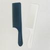 Professional White Resin Cutting Comb Heat Resistant Salon Hair Trimmer Brush Anti Static Plastic Pin Tail Styling Tool