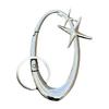Keychain Hook Durable Spring Movement Handmade Knotted Pendant Handcrafted Rotating Rope Hook Keyring Accessory