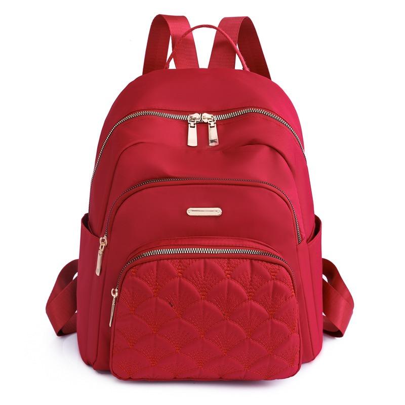 New backpack Oxford cloth large capacity versatile student backpack fashion lightweight travel bag men and women