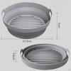Compact Air Fryer Liner for Easy Cleaning and Cooking