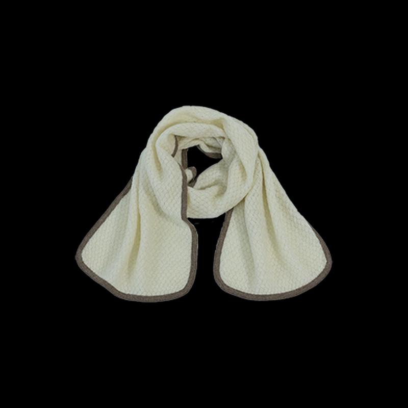 Women's 100% Cashmere Plaid Fringed Shawl