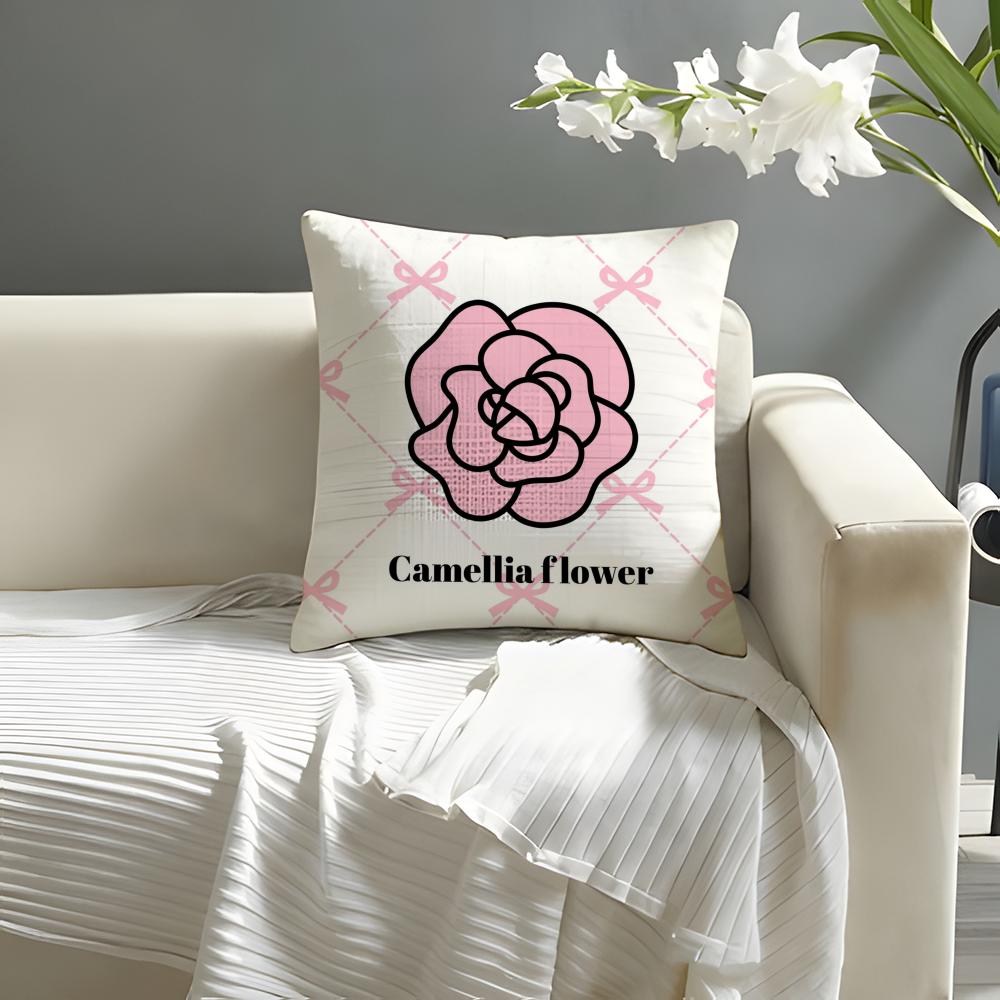 Hot Selling Highend Printing Pillow Case Natural Linen Organic Fabric DoubleSided Printing Sofa Home Decor Cushion Cover