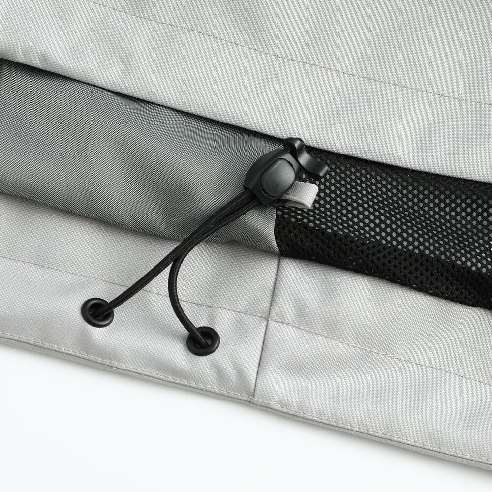 DECATHLON FORCLAZ 0°C TRAVEL 100 Wearable 0 Degrees Mountain Hiking Warm Waterproof Breathable 3-in-1 Windproof Jacket Men's White