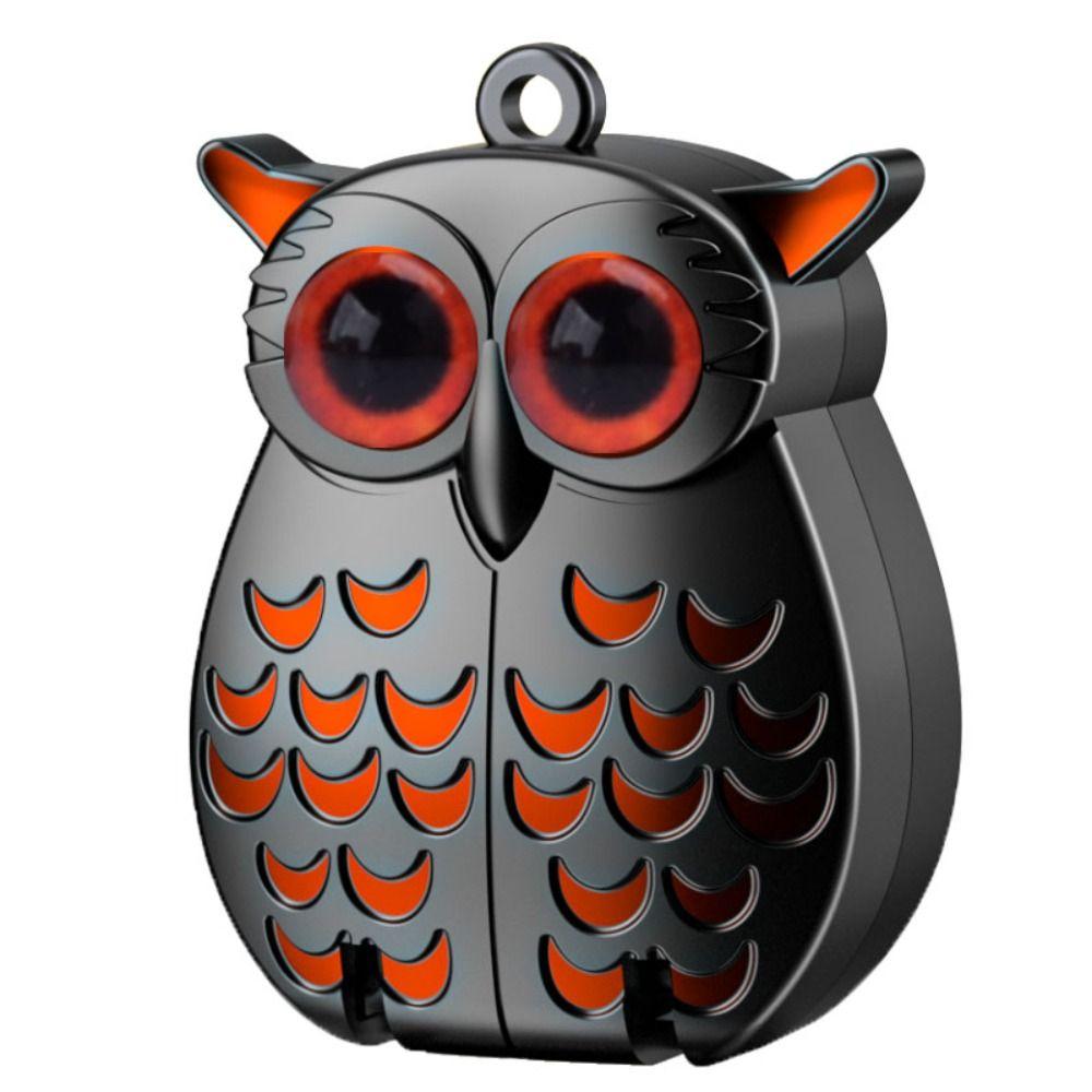 Stainless Steel Nail Clipper Owl Shape Nail Tools Creative Nail Clippers Keychain