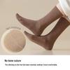 Women's Seamless Cotton Mid-Calf Socks: Antibacterial, Odor-Resistant, Sweat-Absorbent, Breathable, High-Top for Autumn and Winter.