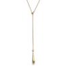 JewelVOX Necklace for Long for Adults [JewelVOX] Women, Necklace, Lariat, Chain, Y-Shaped, Hypoallergenic, ([A] Gold)