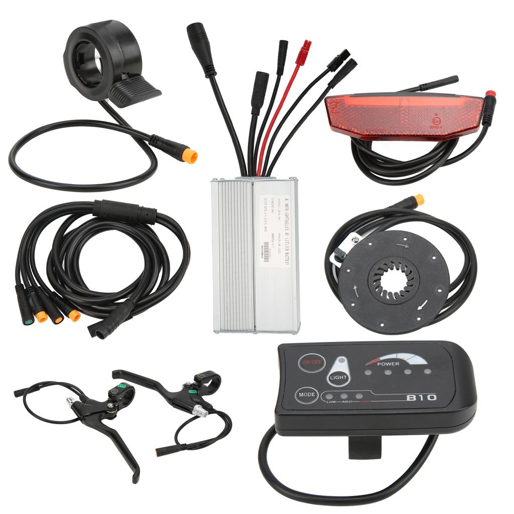 Elektrofahrrad 36V48V 30A Wasserdichter Controller mit S810 Display-Kit für 36V48V 1000W Motor