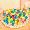 Creative Colorful Bouncy Ball Bouncing Sequin Jumping Ball Funny High Bounce Toy Balls  Gift