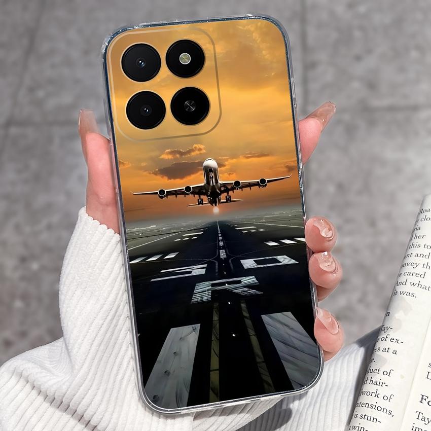 

Чохли для Honor X5b X5 X6 X6a X6b X7a X7d X8 X8a X8b X8c Play5 7T Чохли для телефону Фантастичний метелик Прозора силіконова нековзна накладка для корпусу Honor Honor X7d 4G