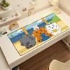 Cartoon DDINOTAENG Mouse Pad Nonslip Desk Mat PC Laptop Accessories Rubber Office Keyboard Large Gamers Decoracion
