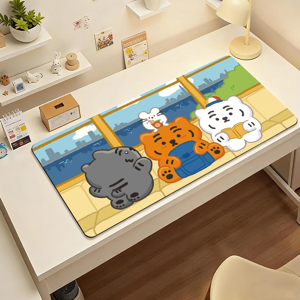 Cartoon DDINOTAENG Mouse Pad Nonslip Desk Mat PC Laptop Accessories Rubber Office Keyboard Large Gamers Decoracion