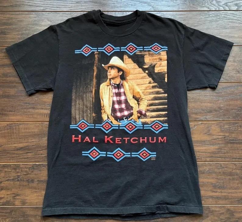 1993 Vintage Western Hal Ketchum “Sure Love” Country Concert T-Shirt BL2013 M