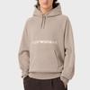 Emporio Armani logo-embroidered cotton hoodie 6R1ME9-1JWPZ-06F5