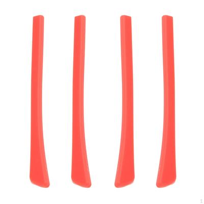 4 Count Eyeglasses Temple Tips Sleeve Silicone and Durable Accessory Lenghth 69mm Light Weight