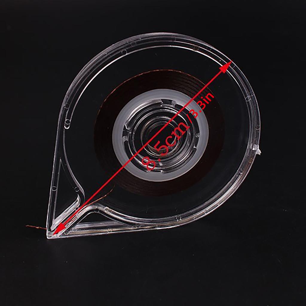 Nail Designs Striping Tape Roller Case Plastic Nail Tape Holder Nail Art Storage Box for Professional and Home Use