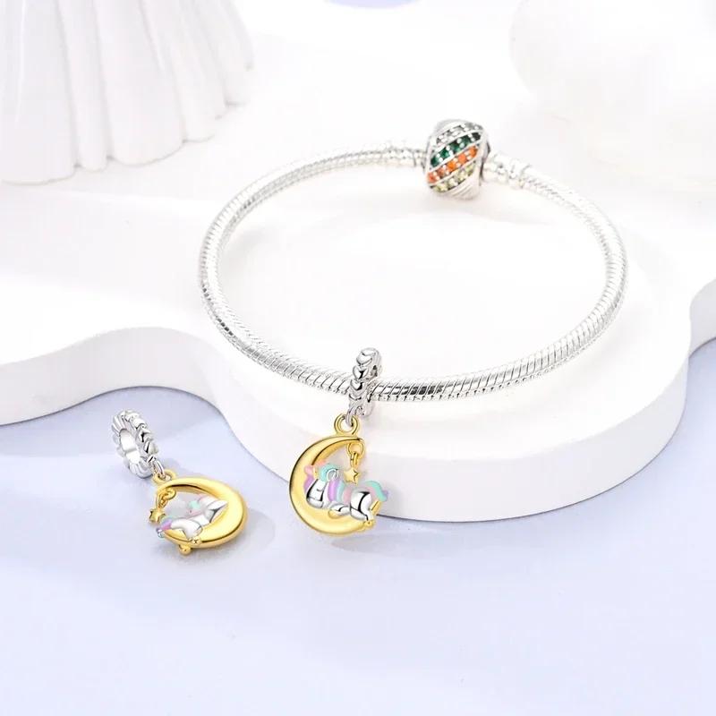 Copper Yellow Sunflower Scarecrow Ginkgo Charm Compatible With Authentic Bracelets Charm Bead Necklaces Diy Female Jewellery