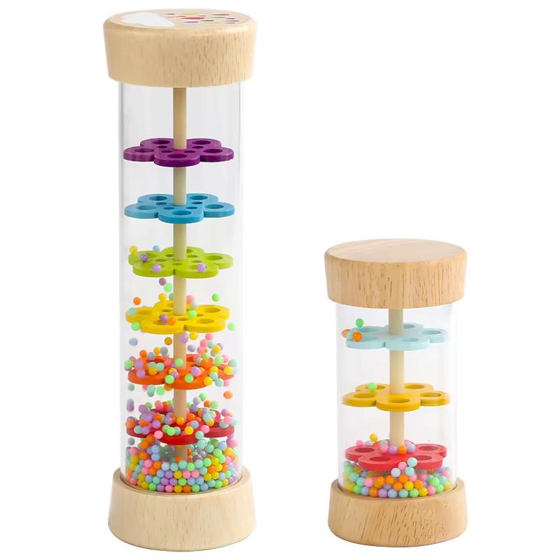 High-Quality Wooden High-Quality Rain High-Quality Stick High-Quality Hourglass High-Quality Shaker - High-Quality Rain High-Quality Sound