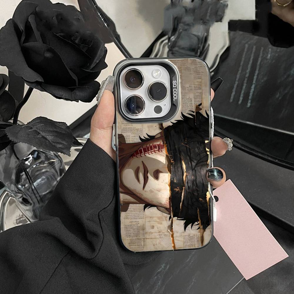 D-Record of Ragnarok Anime Phone Case For iPhone 17,16,15,14,13,12,Pro MAX Black Matte Shockproof Cover