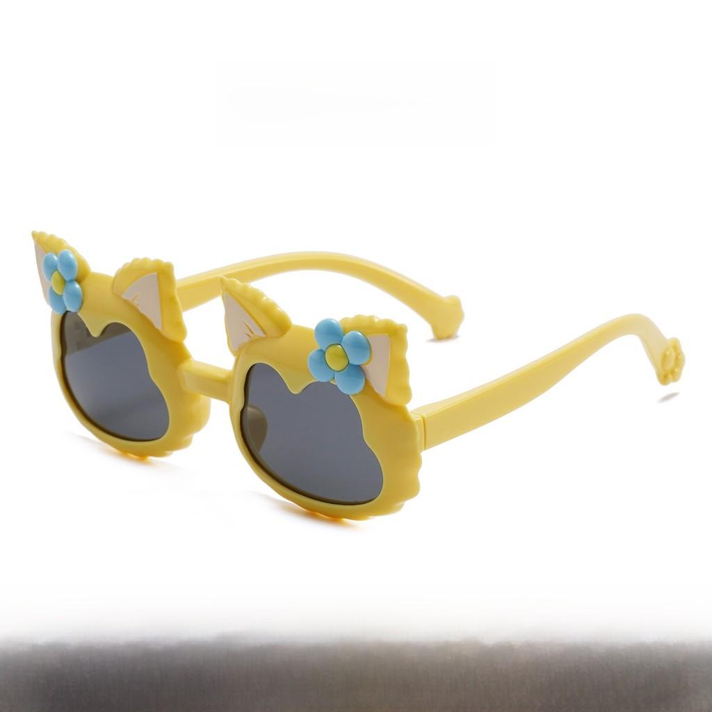 

Childrens Cat Bowknot Polarized Sunglasses With Uv400 Uv Protection For Outdoor Activities