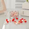 12Pcs Plastic Candy Box Golden Silver Crown Swan Transparent Packaging Candy Box Birthday Wedding Candy Box Party Supply