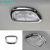 Rear Reading Lamp Switch Cover Trim 1* For Jeep Cherokee 2014-2018 Chrome Silver