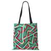 Abstract Art Print Shopping Bags Women Folding Reusable Customize Tote Shoulder Bag Canvas Casual Groceries Handbags 2022