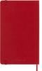 Moleskine 2025 Planner, 18-Month Weekly Diary, July Start, Large Size (13cm x 21cm), Hardcover, Red, DHF218WN3Y26