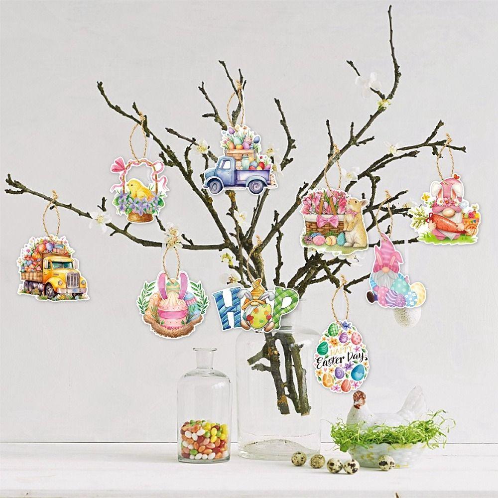 

Home Decor Easter Party Decoration Happy Easter Happy Rabbit Carnival New Hanging Decoration
