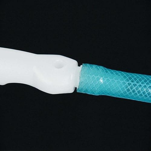 Azuma Handy Water-Permeable Brush, Total Length: Approx. 41cm, Soft, Split-Tip Brush, Ideal for Cleaning the Fine Mesh of Screen Doors. AZ289