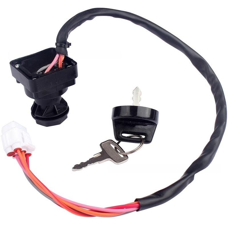 Motorcycle Ignition Switch Lock With 2 Keys For SUZUKI Ignition Key Switch 5 Wire Motorcycle Start Switch Door Locks Parts