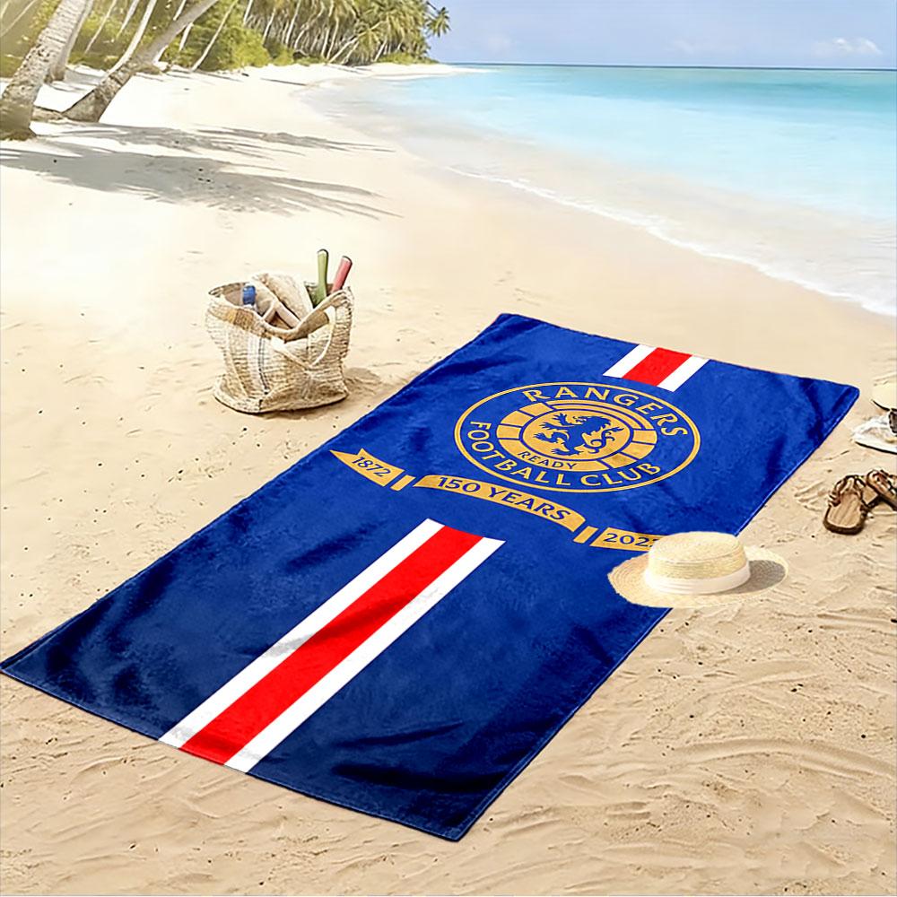 Rangers 150th Anniversary Towel A must-have beach towel for beach travel