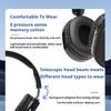 Surround Stereo Sound Wireless Bluetooth Headphones Over Ear Headset Noise Reduction Sports Gamer Earphones HD Mic Support TF/FM
