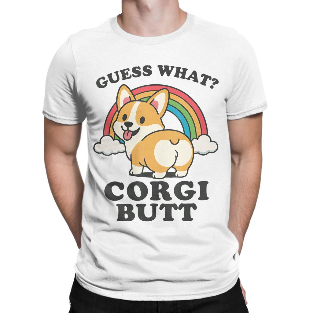 Corgi Mom Dog Flower Love T Shirts Unisex Unisex Pure Cotton Funny Tshirt Crewneck Tee Shirt Short Sleeve Clothes Graphic Printed