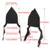 Motocykl Černá Odnímatelná opěrka pro spolujezdce Sissy Bar pro Harley Touring Road King Glide Street Electra Glide CVO 2009-2022