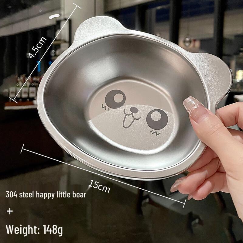 

Changbaosen Kids 304 Stainless Steel Anti-Scald Bowl