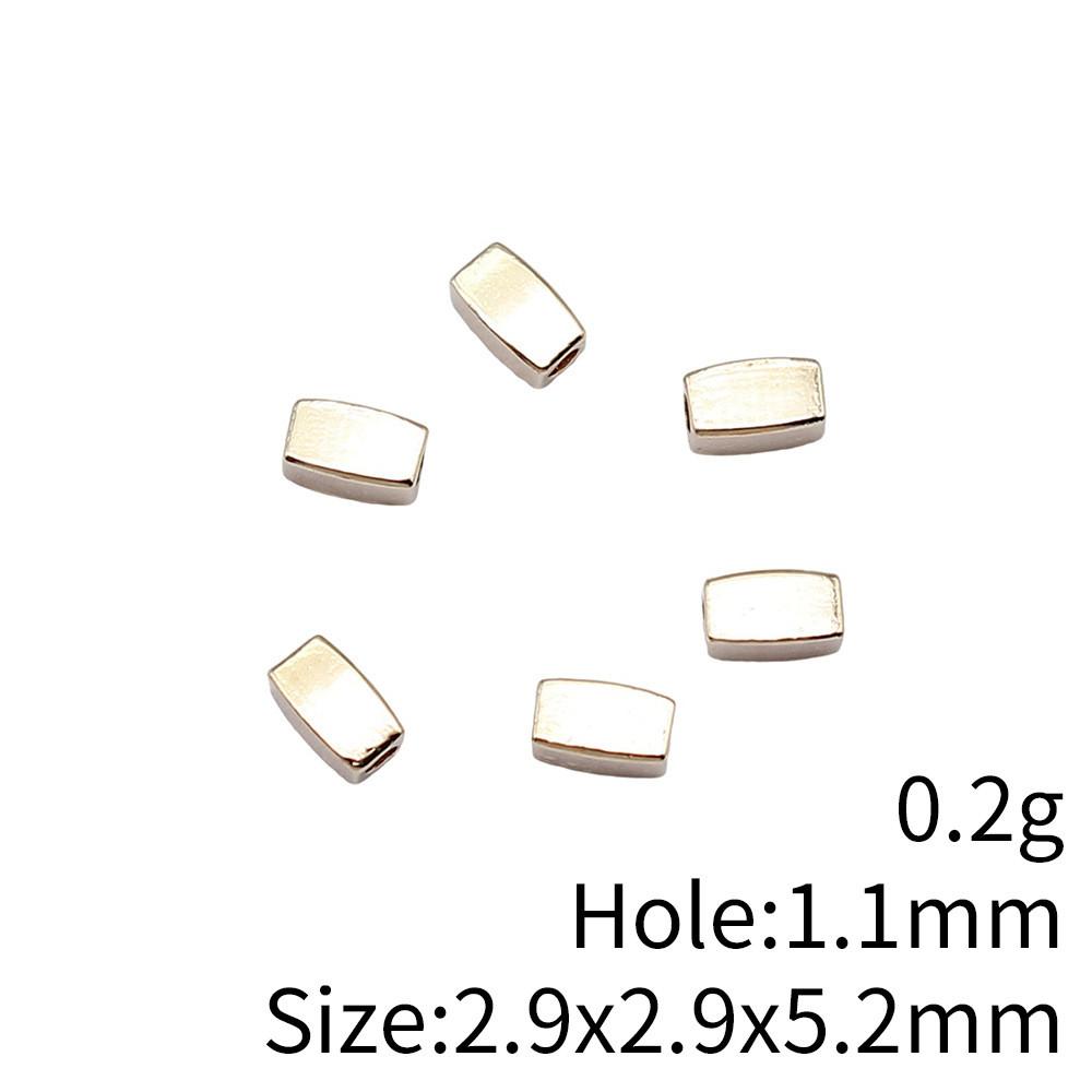 New Year's Day Jewelry Findings Small Torus Spacer Beads Accessories Parts Backpack Accessories