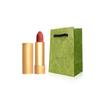 Gold Tube Lipstick, Lipstick, Gift Bag, Easy To Color, Single/two Pack, Cosmetics Qingse Velvet Mist 217 3.5g+miini Bag
