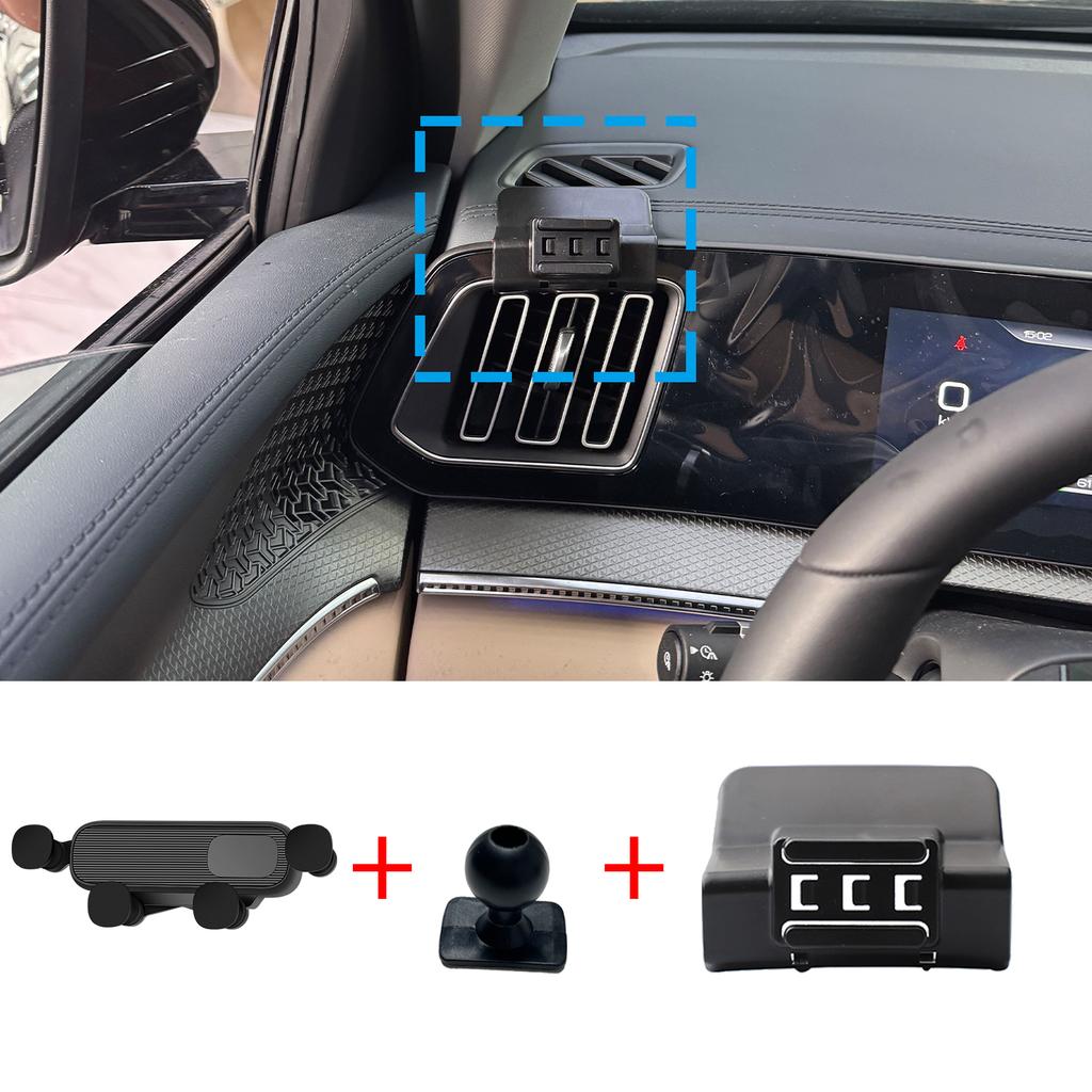 Dla BYD Seal U Song Pro Max EV 2025 2025 Samochodowy Uchwyt na Telefon Komórkowy Stojak GPS Stojak Nawigacyjny Akcesoria Samochodowe