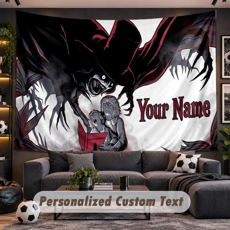 The Babadook Personalized Tapestry Support Custom Name, Wall Art Home Decoration