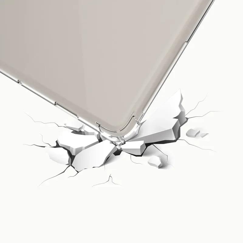 Capa transparente macia para tablet Google Pixel 2023 11 polegadas TPU antiderrapante capa de silicone para airbag para Google Pixel 2023 11"