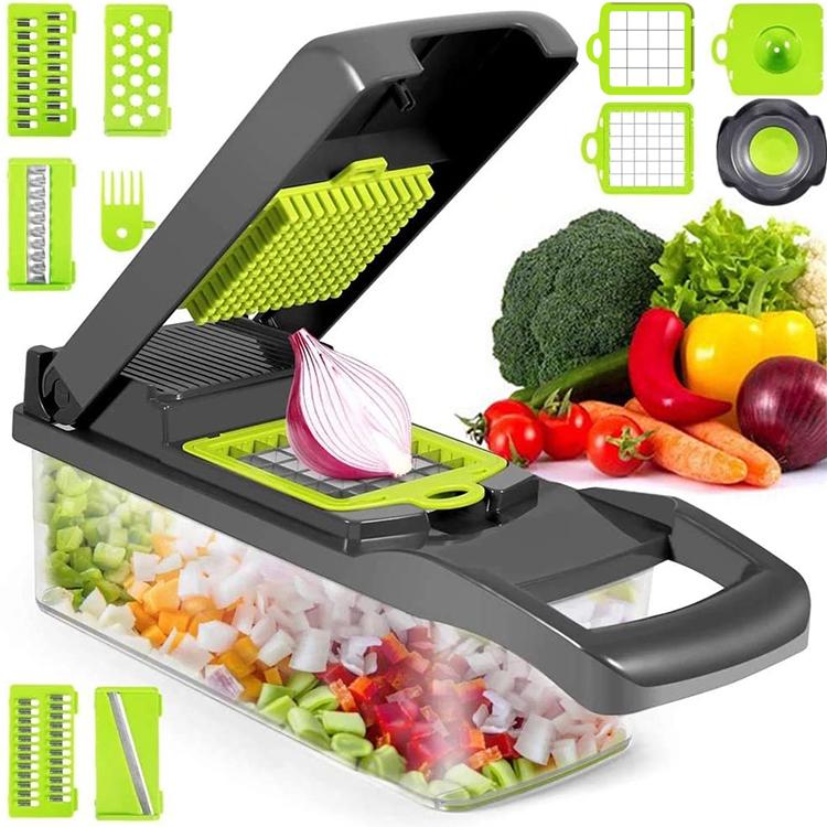 Factory 16 In 1 Multifunctional Vegetable Chopper Mandoline Slicer Food Processor Kitchen Accessories