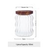 ZISIZ Borosilicate Glass Press-Seal Storage Jar