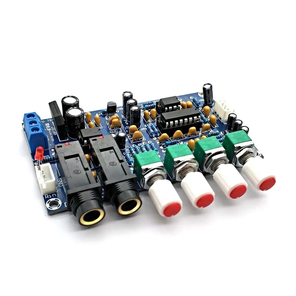 PT2399 Digital Microphone Amplifier Board Karaoke Reverberation Board Karaoke OK Amplifier Module Dual AC12V Electronic DIY PCB