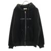 FORSOMEONE Long Sleeve Bore Zip Hoodie 48 Black Men's Used