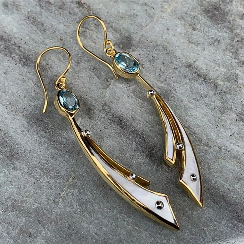 European and American Earrings for Women, Elegant and Personalized, Light Luxury, Palace Style, Atmospheric, Drip Oil Earrings