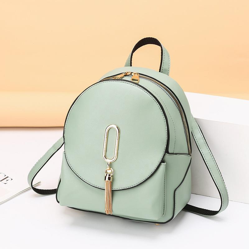 Mochila De mujer 2019 nueva moda de calidad salvaje de cuero suave m Mochila De mujer 2019 nueva moda de calidad salvaje de cuero suave m