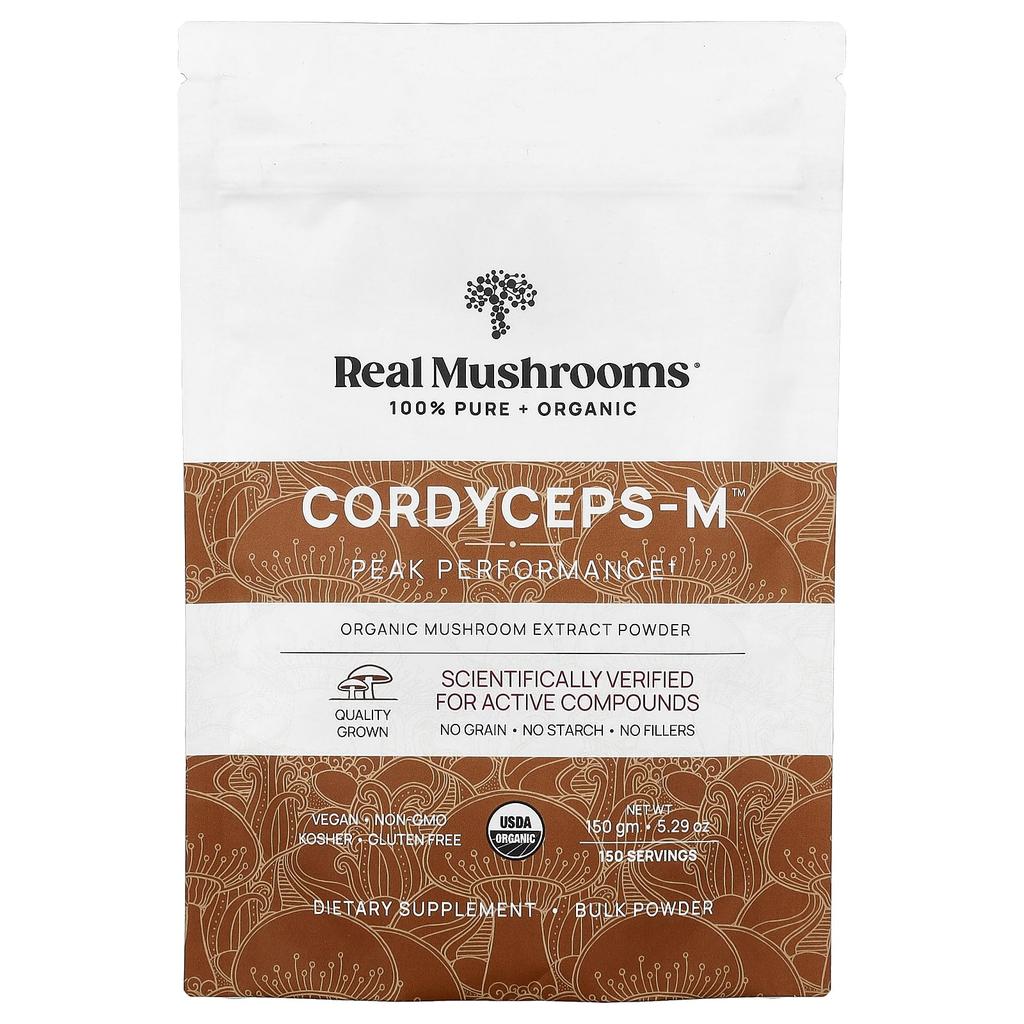 Cordyceps-M™, Organic Mushroom Extract Powder, 150G(5.29Oz)
