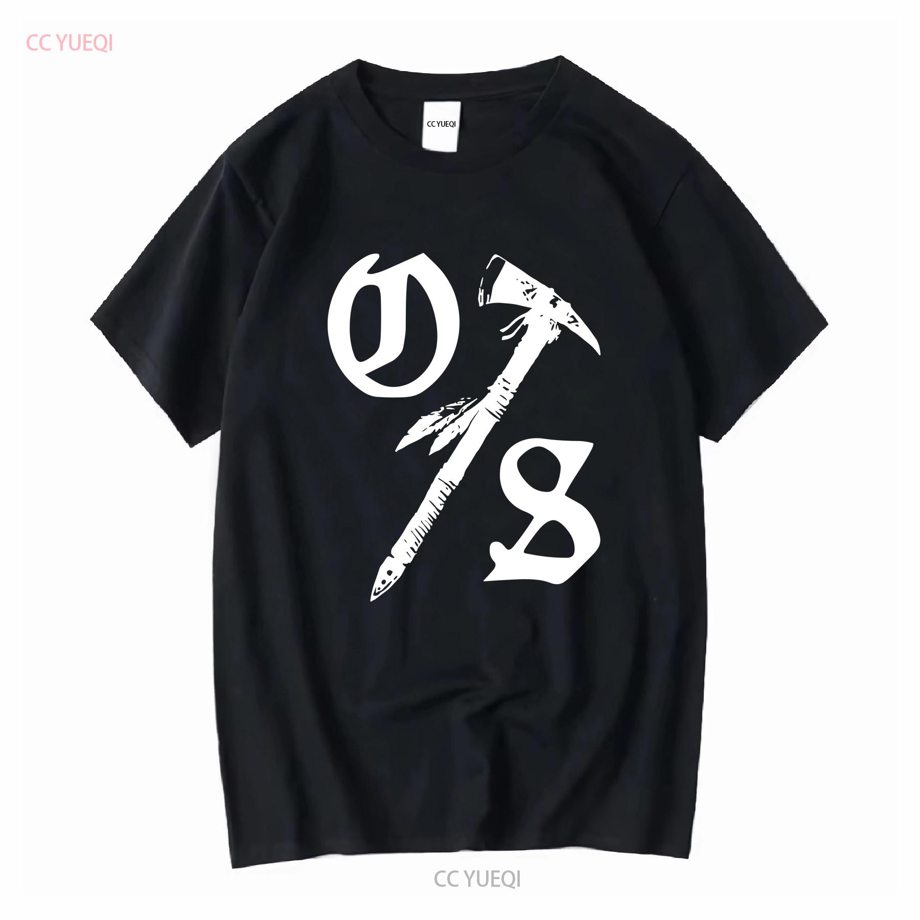 

One 7 Six O7S FAN T Shirt long or short sleeves vintage Washed streetwear Top For Everyday Wear Unisex Comfortable graphic 4XL